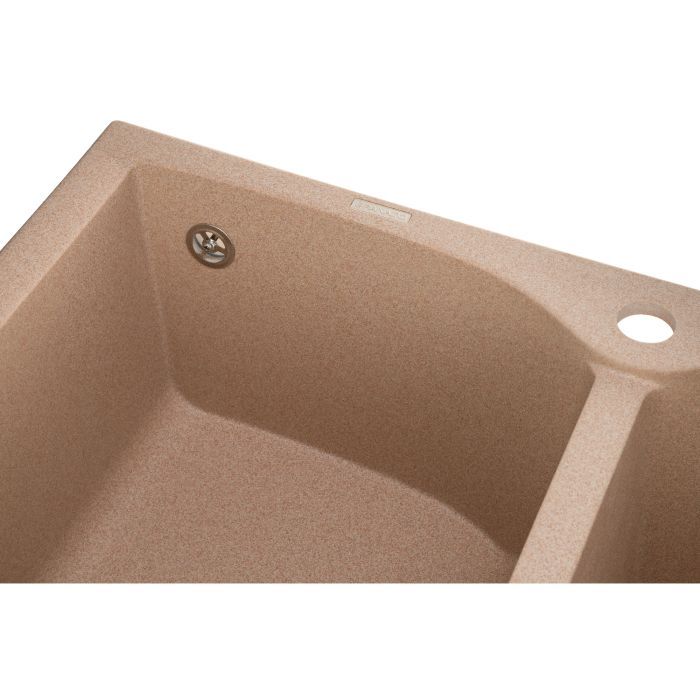 Мийка кухонна GRANADO CORDOBA black shine (gr1201) зображення 4