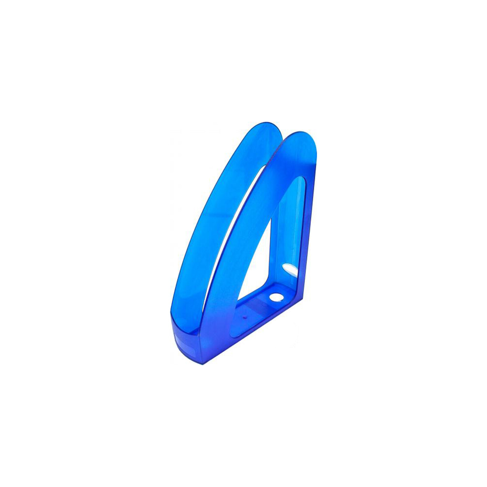 Лоток для бумаг Economix вертикальный Радуга, пластик синий (E31904-02)