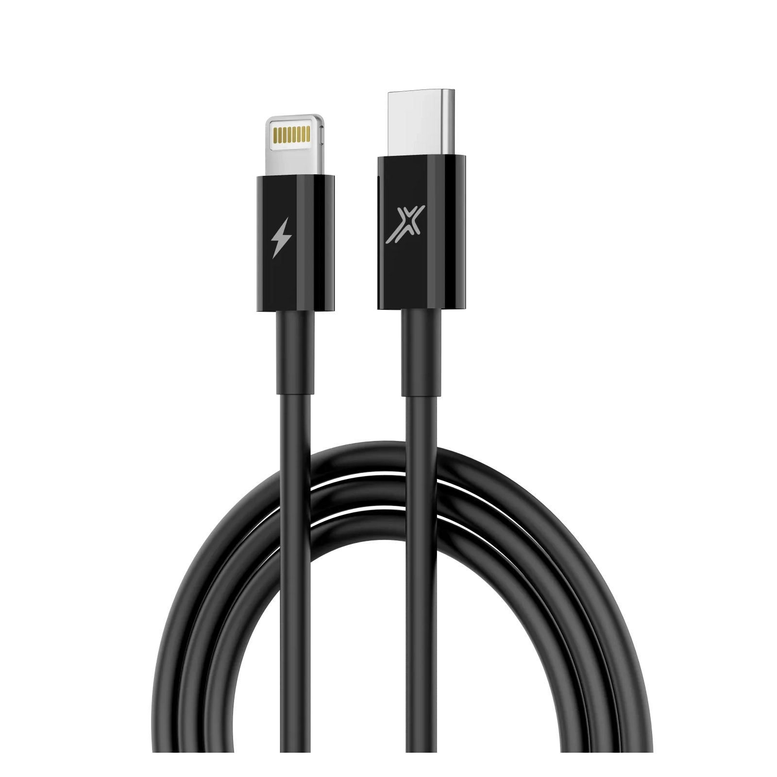 Дата кабель USB-C to Lightning 20W CL-07B Black Grand-X (CL-07B) зображення 2