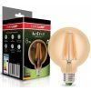 Лампочка Eurolamp G95 8W E27 4000K (LED-G95-08274(Amber))