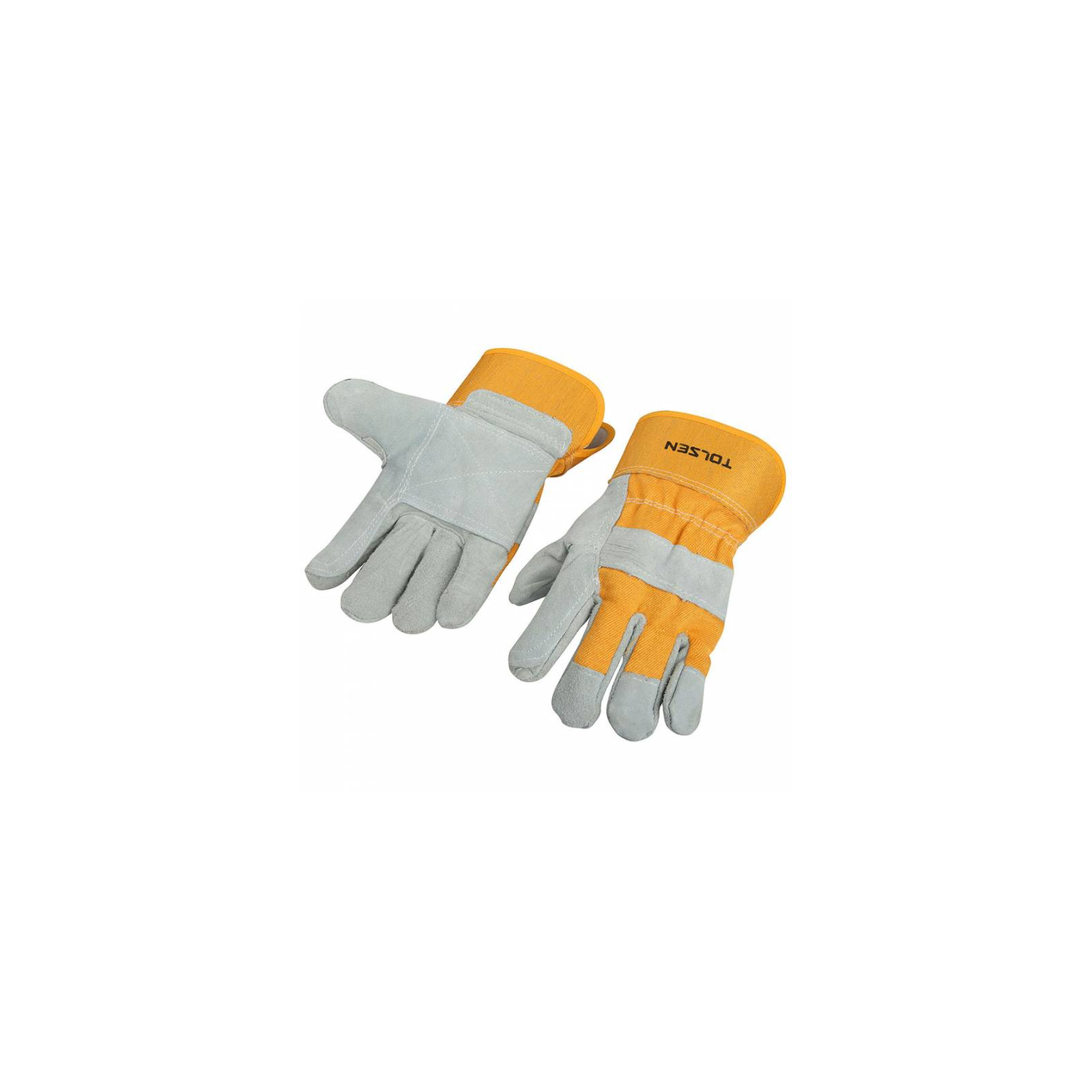 Защитные перчатки Tolsen кожаные XL (45024)