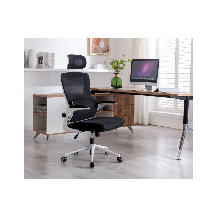 Офисное кресло GT Racer X-5728 White/Gray изображение 12