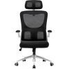 Офісне крісло GT Racer X-5728 White/Black зображення 2