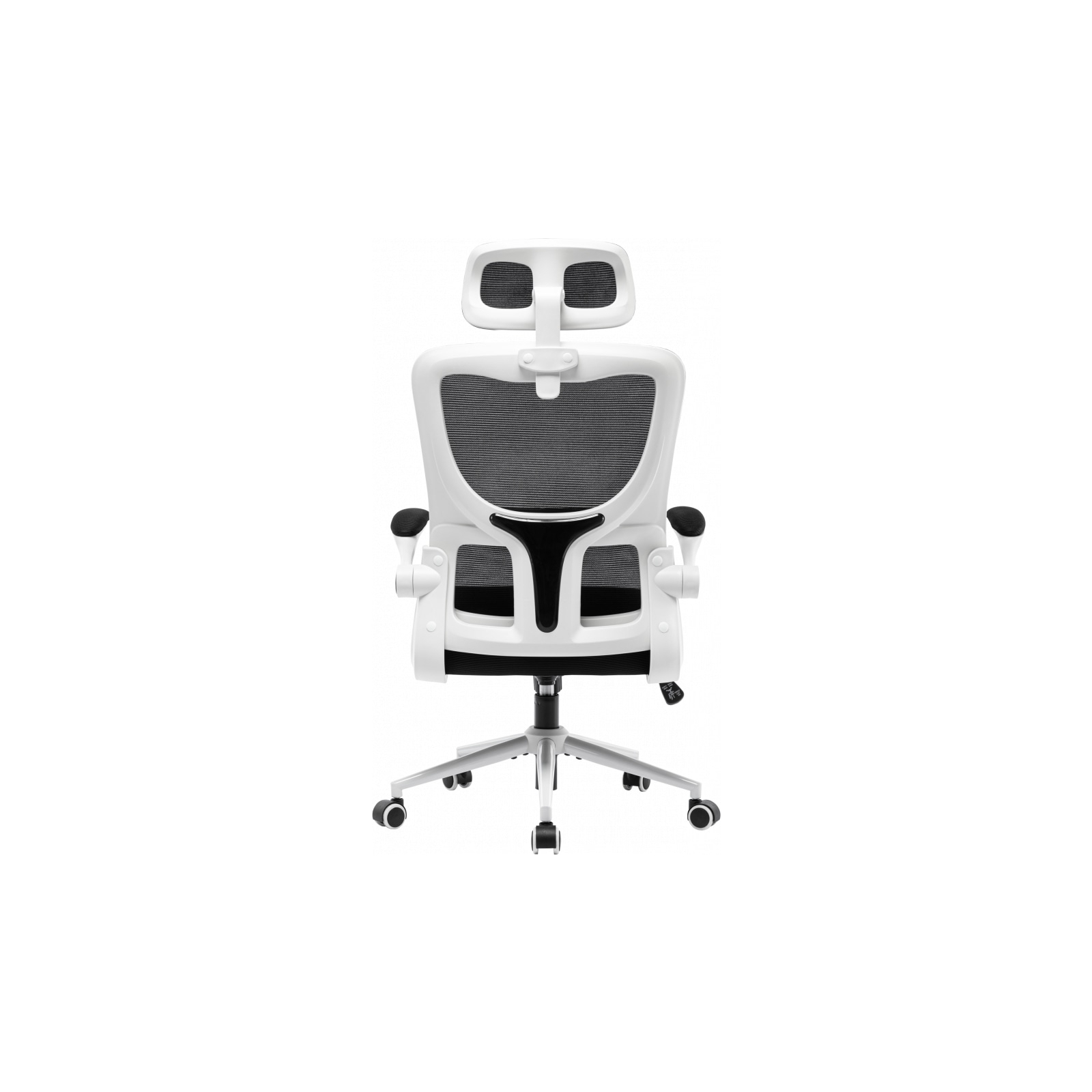 Офісне крісло GT Racer X-5728 White/Black зображення 5