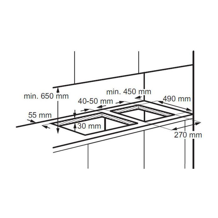 Варочная поверхность Electrolux EGC3322NVK изображение 4