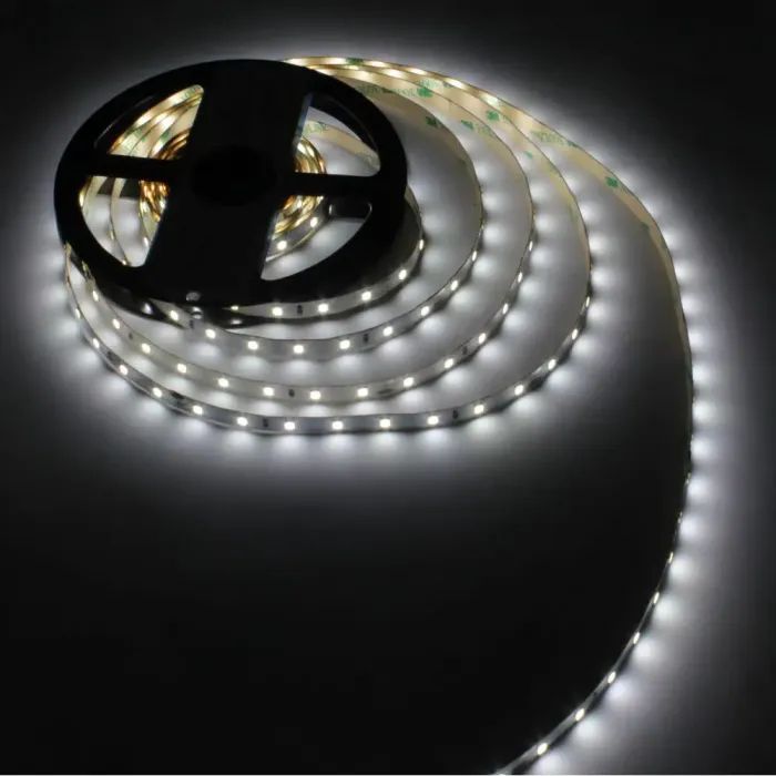 Світлодіодна стрічка LED-STIL 6000K 6 Вт/м 2835 64 діода IP33 24 Вольта 1000 lm холодне світло (DFP2835-64A6-IP33-24V)
