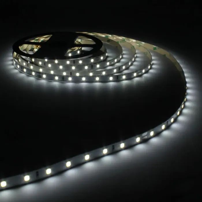 Світлодіодна стрічка LED-STIL 6000K 6 Вт/м 2835 64 діода IP33 24 Вольта 1000 lm холодне світло (DFP2835-64A6-IP33-24V) зображення 2