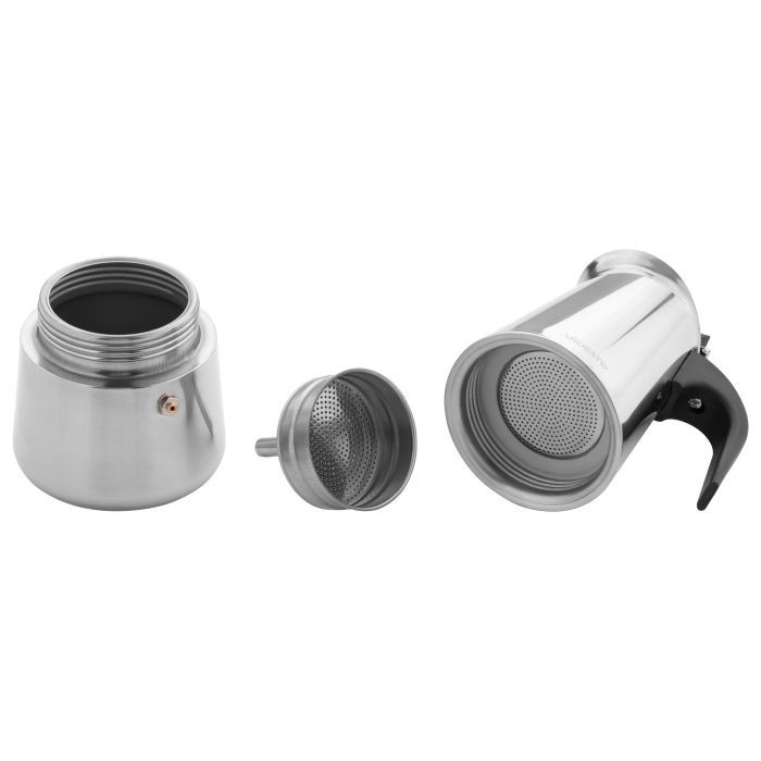 Гейзерная кофеварка Ardesto Gemini Apulia 4 чашки (AR0804SS) изображение 9