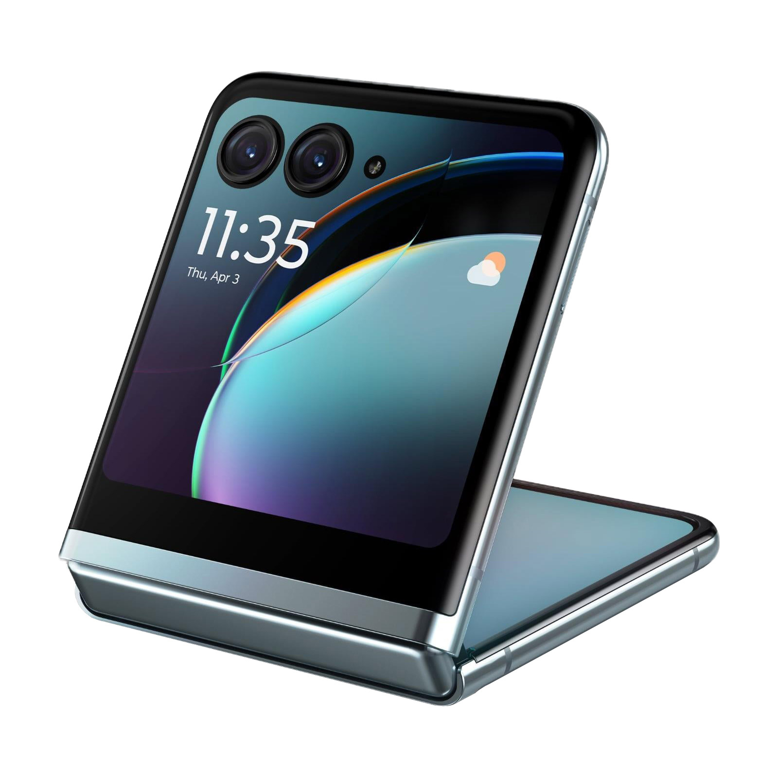 Мобильный телефон Motorola Razr 40 Ultra 8/256GB Peach Fuzz (PAX40079RS) изображение 10