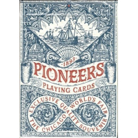 Photos - Board Game Гральні карти Ellusionist Pioneers Marked (blue)  PCELPMB(PCELPMB)