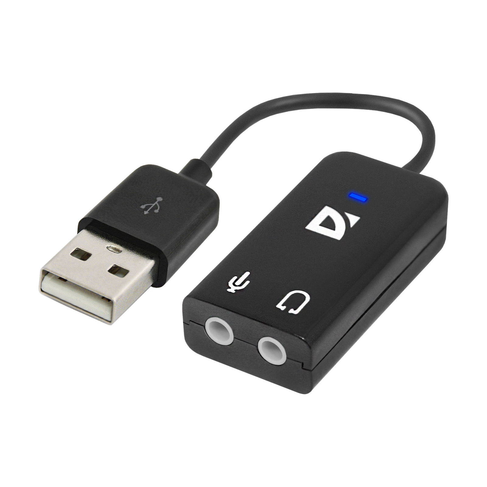 Звуковая плата Defender Audio USB 2х3,5mm jack (63002)
