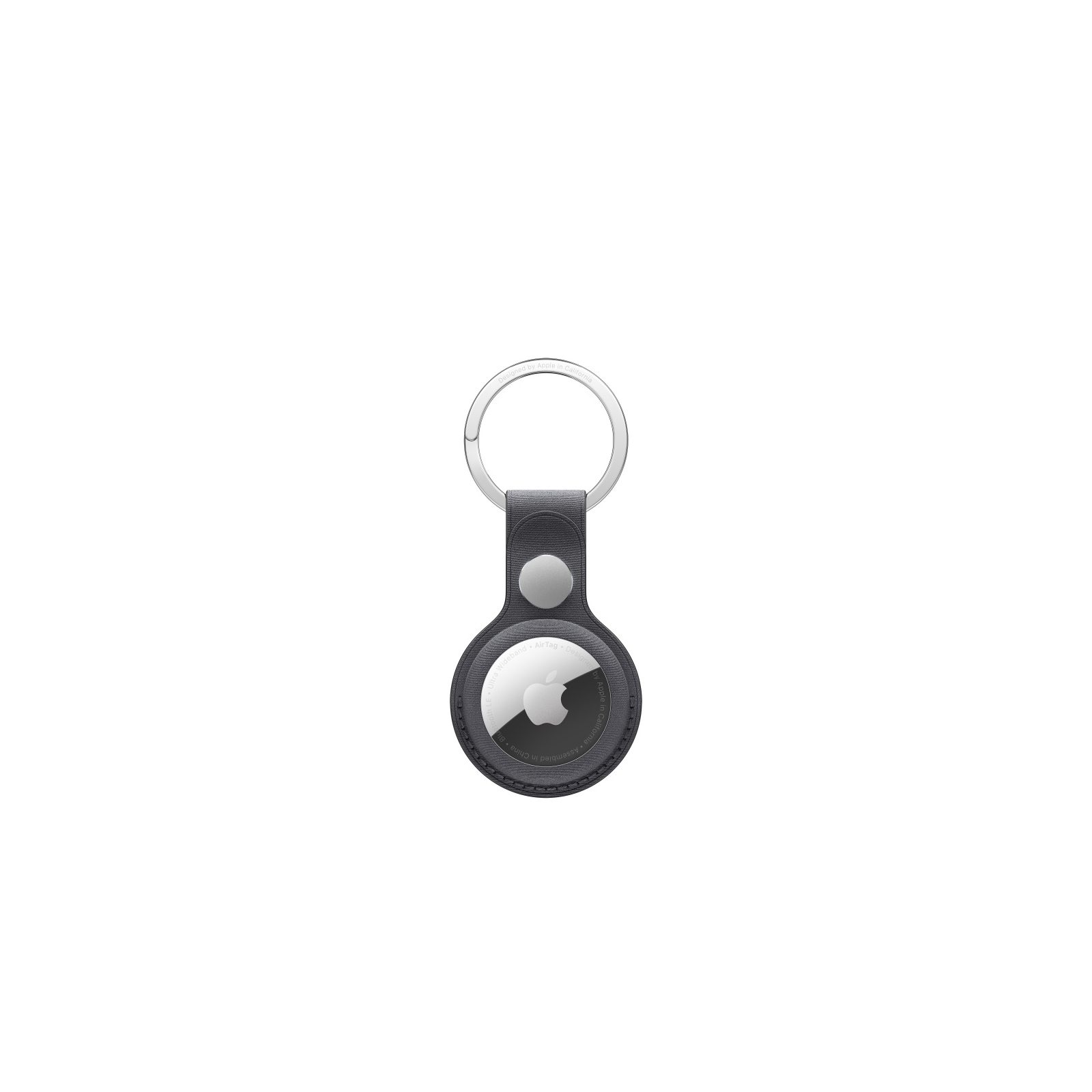 Брелок для AirTag Apple AirTag FineWoven Key Ring - Black (MT2H3ZM/A)
