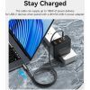 Дата кабель USB-C to USB-C 1.2m USB3.1 100W Display Zinc Alloy Vention (TAYBAV) изображение 6
