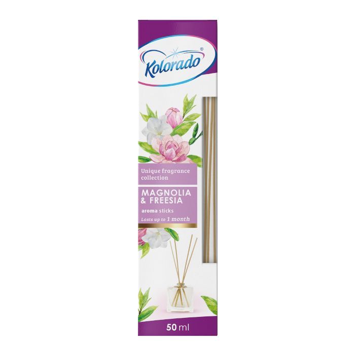 Аромадифузор Kolorado Aroma Sticks Магнолія і фрезія 50 мл (5902506009844)