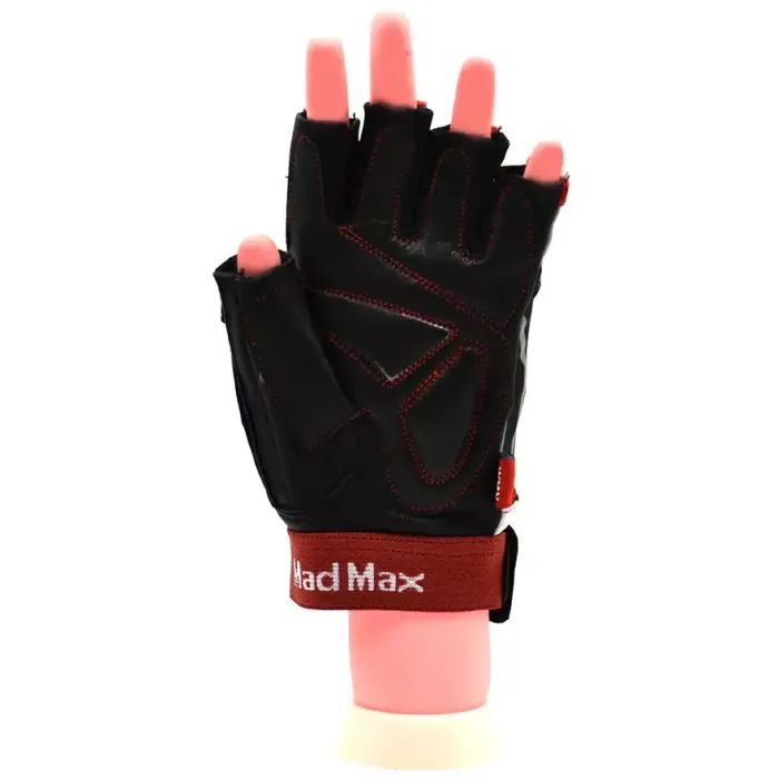 Перчатки для фитнеса MadMax MFG-911 Nine-eleven Zebra BW Zebra M (MFG-911-ZEB_M) изображение 5