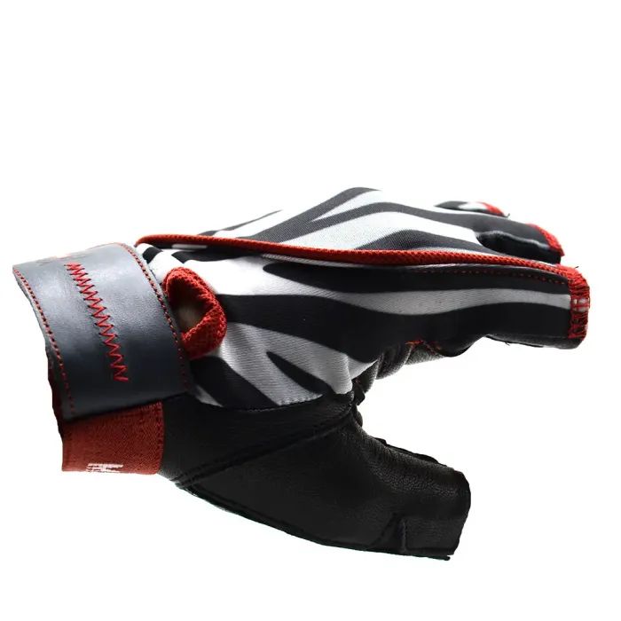 Перчатки для фитнеса MadMax MFG-911 Nine-eleven Zebra BW Zebra M (MFG-911-ZEB_M) изображение 7