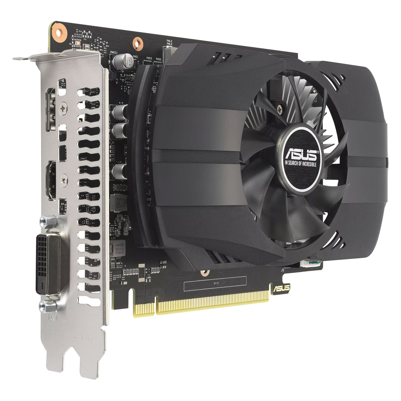 Відеокарта GeForce GTX1630 4096Mb ASUS (PH-GTX1630-4G-EVO) зображення 5