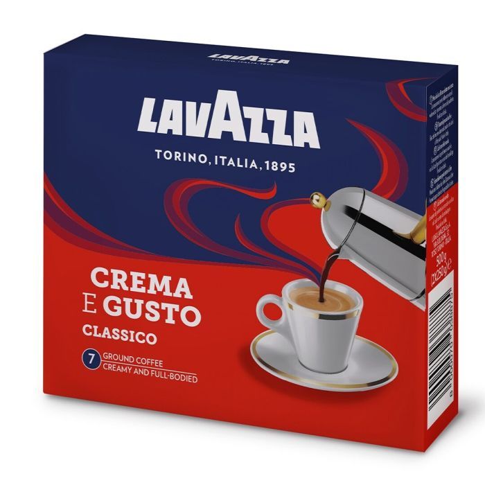Кофе Lavazza Crema&Gusto Dolce молотый 2х250 г (8000070038875)