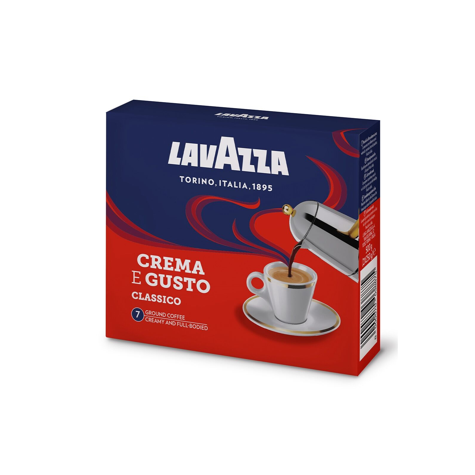Кофе Lavazza Crema&Gusto Dolce молотый 2х250 г (8000070038875)