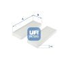 Фильтр салона UFI 53.313.00