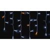 Гірлянда Delux ICICLE 100LED 2x0.7 м Жовтий flash Білий/Білий IP44 (90015181)