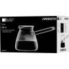 Турка Ardesto Black Mars боросилікатне скло 0.35 л (AR0835G) зображення 3
