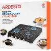 Плита Ardesto CTC-NS5015B, тип газу LPG, 3 алюмін. газ. пальника, 1 електрич. ко (CTC-NS5015B) изображение 7