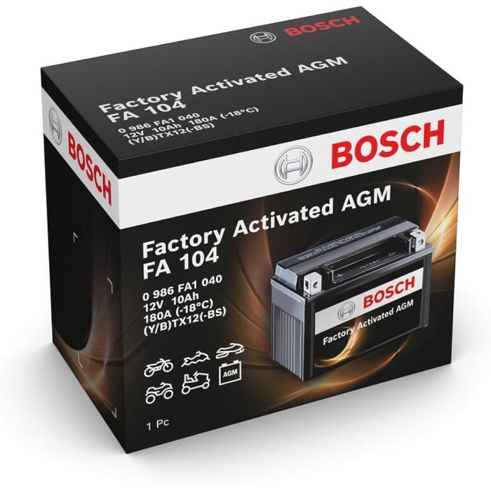 Аккумулятор автомобильный Bosch 0 986 FA1 040 изображение 2