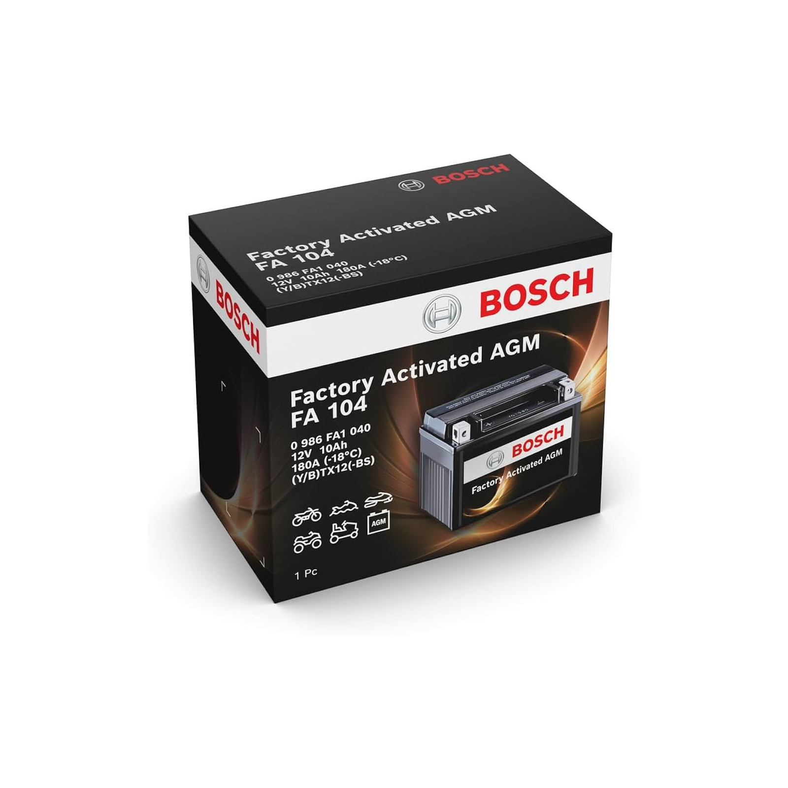 Аккумулятор автомобильный Bosch 0 986 FA1 040 изображение 2