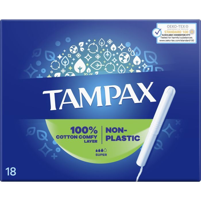 Тампоны Tampax Super с аппликатором 18 шт. (8006540716625) изображение 2