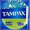 Тампоны Tampax Super с аппликатором 18 шт. (8006540716625)