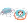 Пустушка Bebe Confort Physio Air, 2 шт, 6/18 міс (синя з помаранчевим) (3104201780) зображення 2