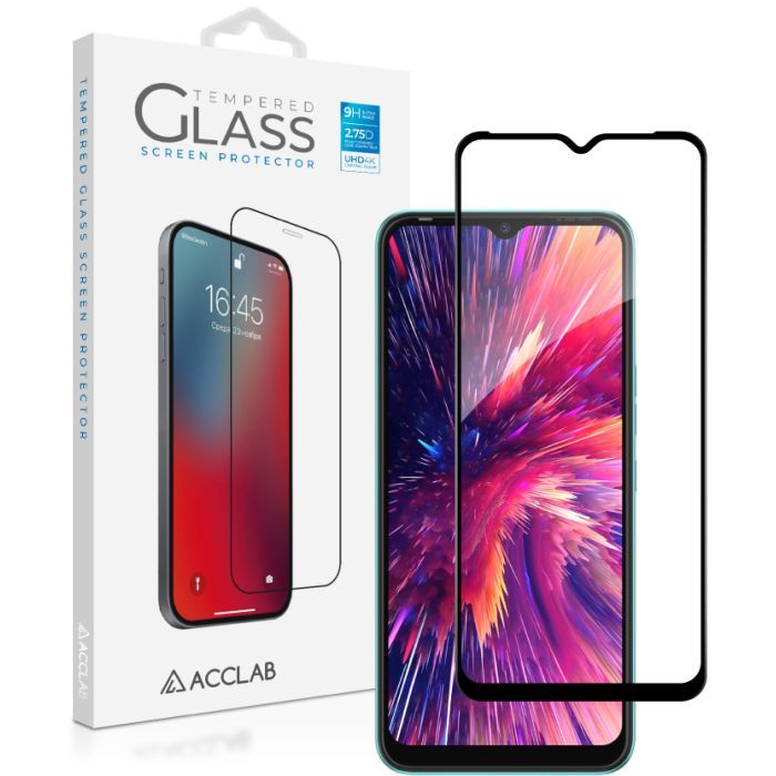 Скло захисне ACCLAB Full Glue Tecno Spark Go 2022 (1283126542305) зображення 7