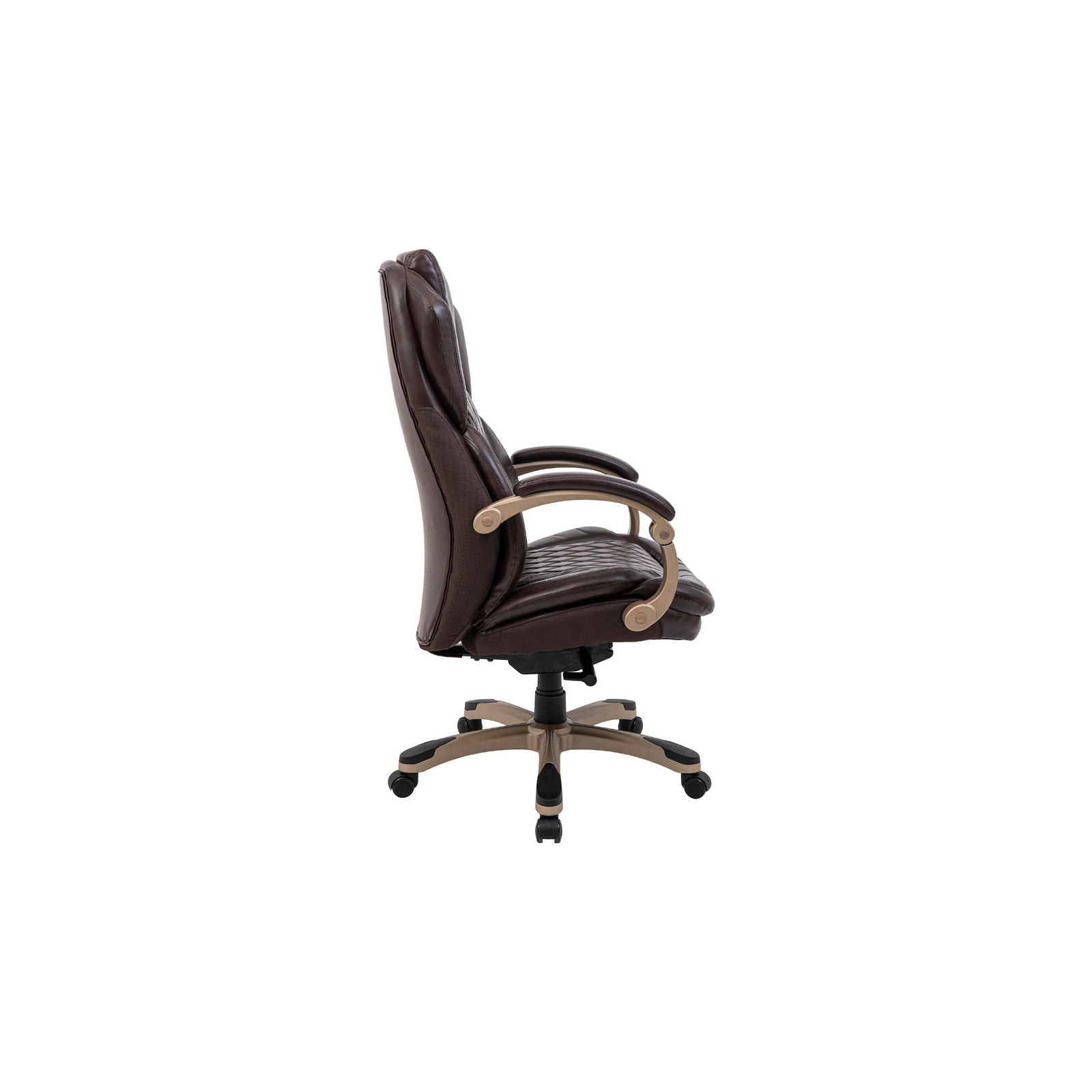 Офисное кресло Richman Премио Пластик Вещь Synchro Кожа Сплит Темно-коричневая (R00000042322) изображение 4
