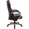 Офисное кресло Richman Премио Пластик Вещь Synchro Кожа Сплит Темно-коричневая (R00000042322) изображение 4