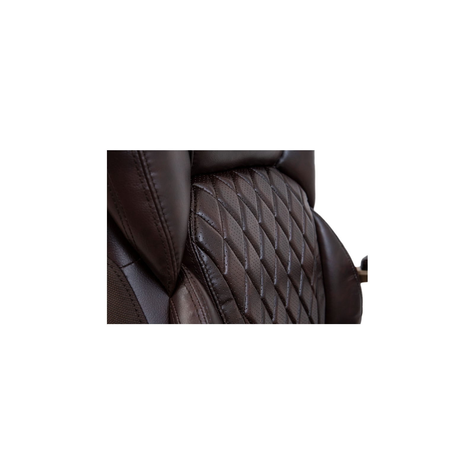 Офисное кресло Richman Премио Пластик Вещь Synchro Кожа Сплит Темно-коричневая (R00000042322) изображение 7