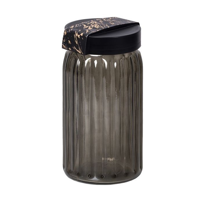 Банка Herevin Embossed Black Marble 1.7 л (190082-002)