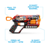 Іграшкова зброя Zuru X-Shot Швидкострільний бластер Skins Griefer Game Over (12 патронів) (36561D) зображення 4