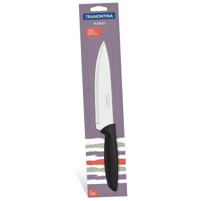 Кухонный нож Tramontina Plenus black Chef 152 мм (23426/106) изображение 3