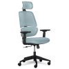 Офісне крісло Mealux Leo Air Grey / Blue (Y-543 KBGL) зображення 3
