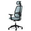 Офісне крісло Mealux Leo Air Grey / Blue (Y-543 KBGL) зображення 7