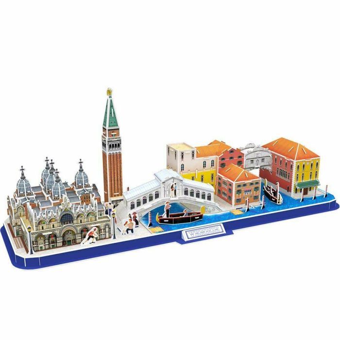 Пазл Cubic Fun Трехмерная головоломка-конструктор City Line Венеция (MC269h) изображение 2