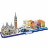 Пазл Cubic Fun Трехмерная головоломка-конструктор City Line Венеция (MC269h) изображение 2