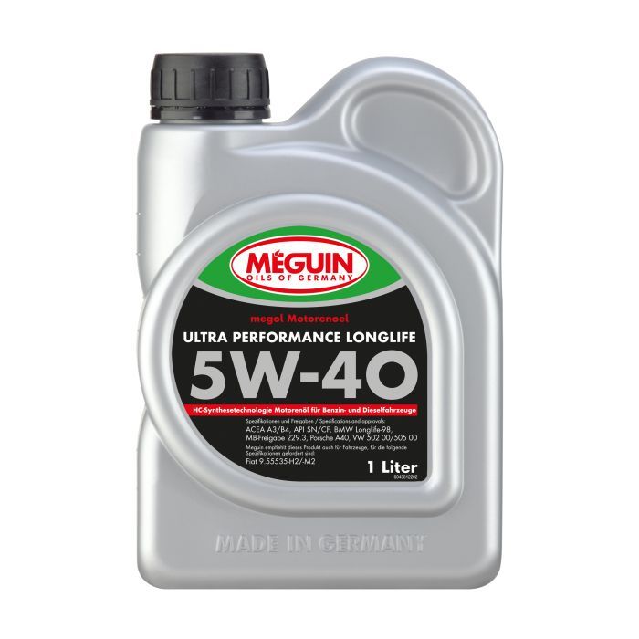 Моторное масло Meguin ULTRA PERFORMANCE LONGLIFE SAE 5W-40 1л (4361)