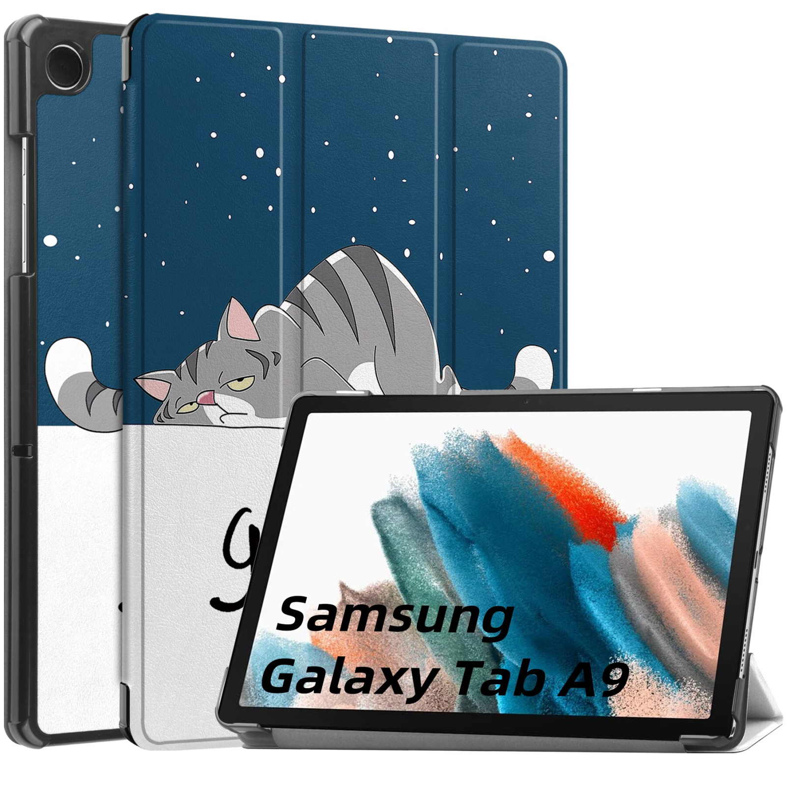 Чехол для планшета BeCover Smart Case Samsung Tab A9 SM-X115 8.7" Don't Touch (709913) изображение 2