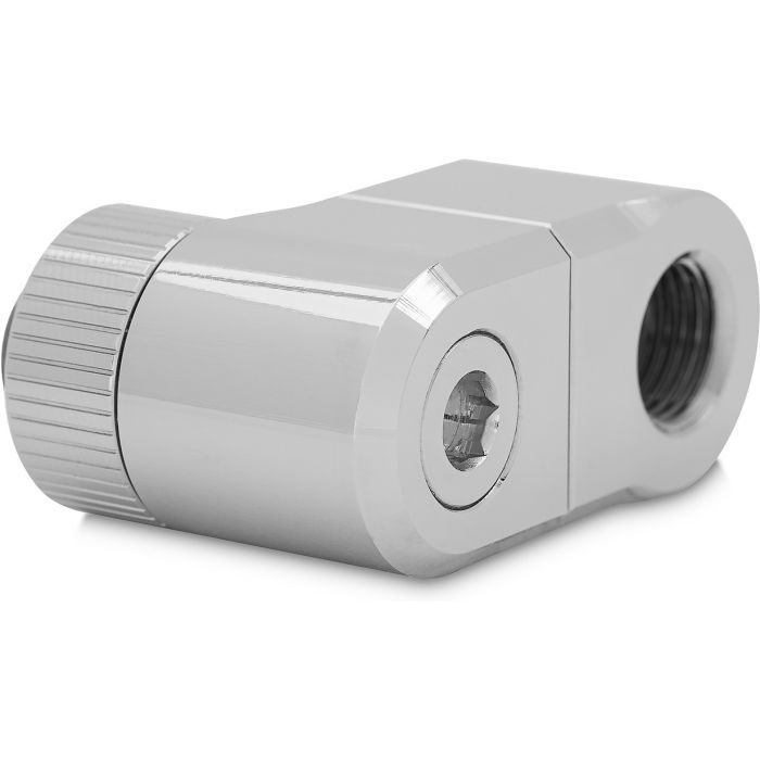 Фитинг для СЖО Ekwb EK-Quantum Torque Double Rotary Offset 28 - Nickel (3831109893456)