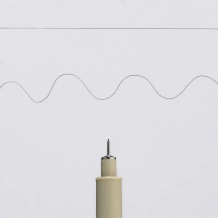 Лайнер Sakura Pigma Micron (0.05) 0,2мм Синій (084511318427) зображення 3