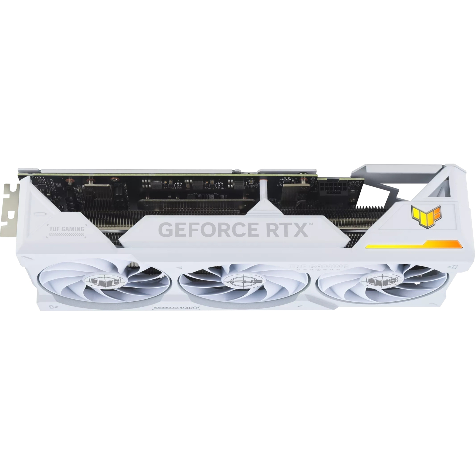 Відеокарта ASUS GeForce RTX4070Ti SUPER 16Gb TUF OC WHITE GAMING (TUF-RTX4070TIS-O16G-WHITE-GAMING) зображення 11