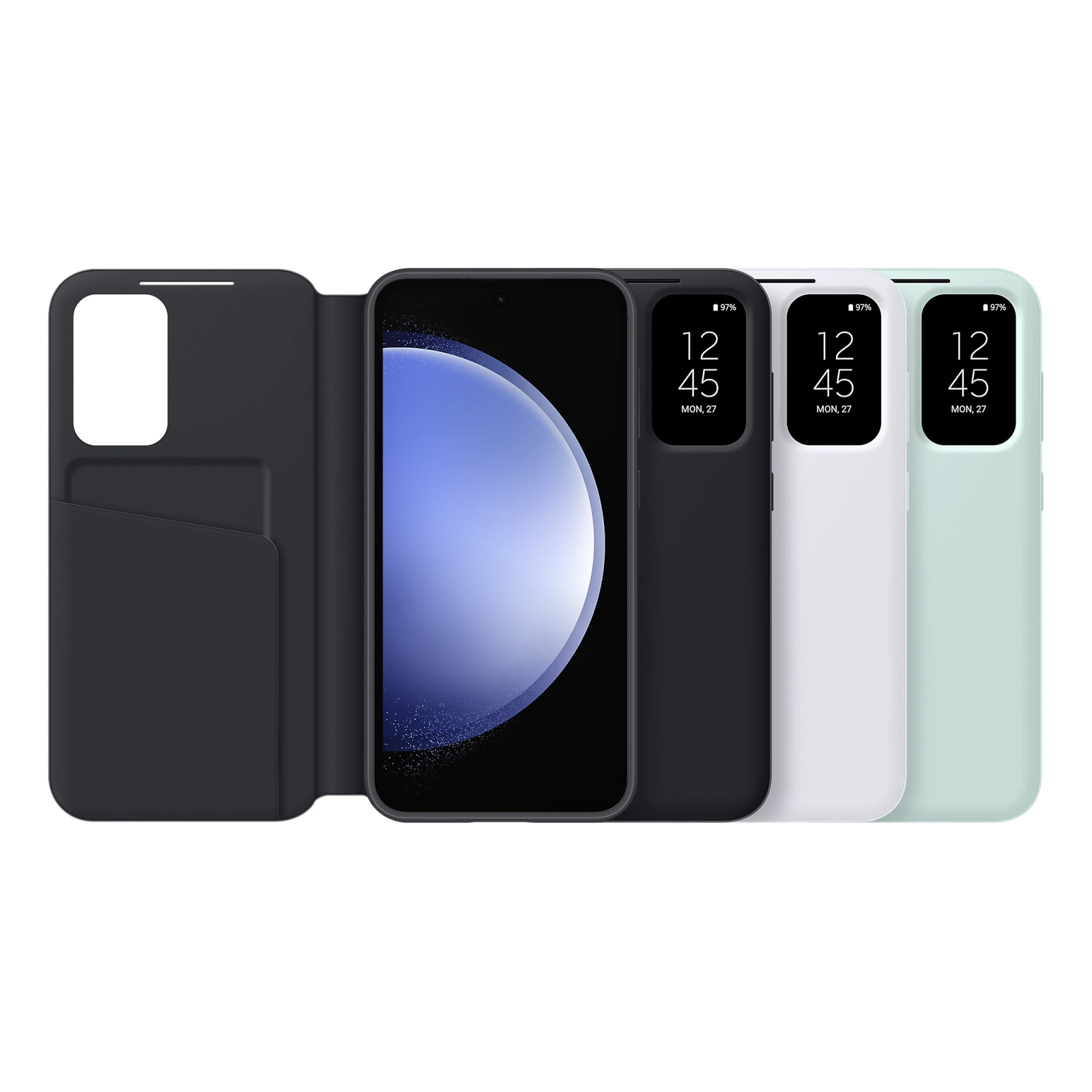 Чохол до мобільного телефона Samsung Galaxy S23 FE (S711) Smart View Wallet Case Black (EF-ZS711CBEGWW) зображення 2