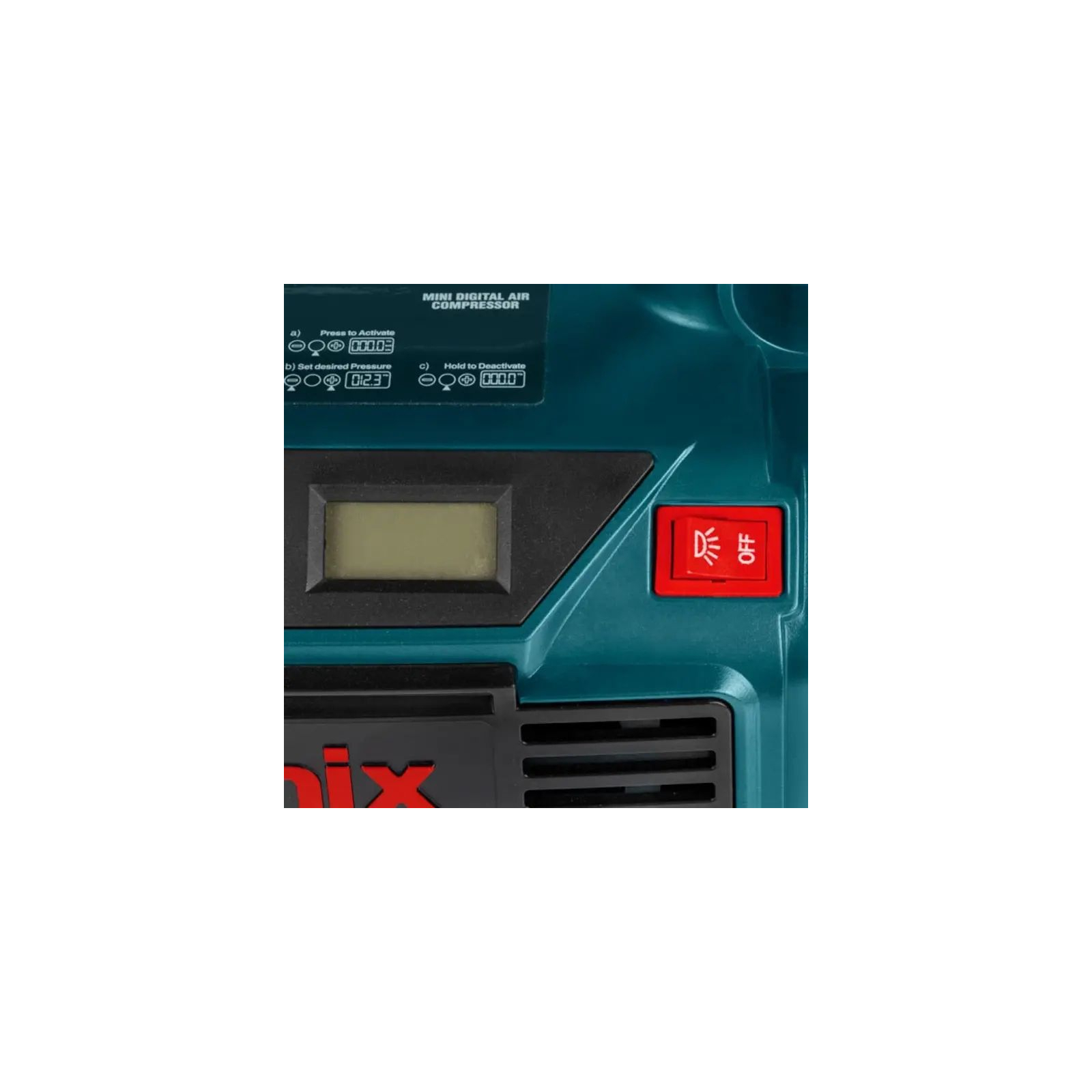 Автомобильный компрессор Ronix цифровой 12В, 160 PSI (RH-4260) изображение 5